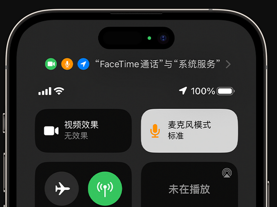 应县苹果授权维修网点分享iPhone在通话时让你的声音更清晰 