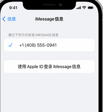 应县apple维修iPhone上无法正常发送iMessage信息 