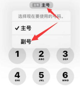 应县苹果14维修店分享iPhone 14 Pro Max使用副卡打电话的方法 